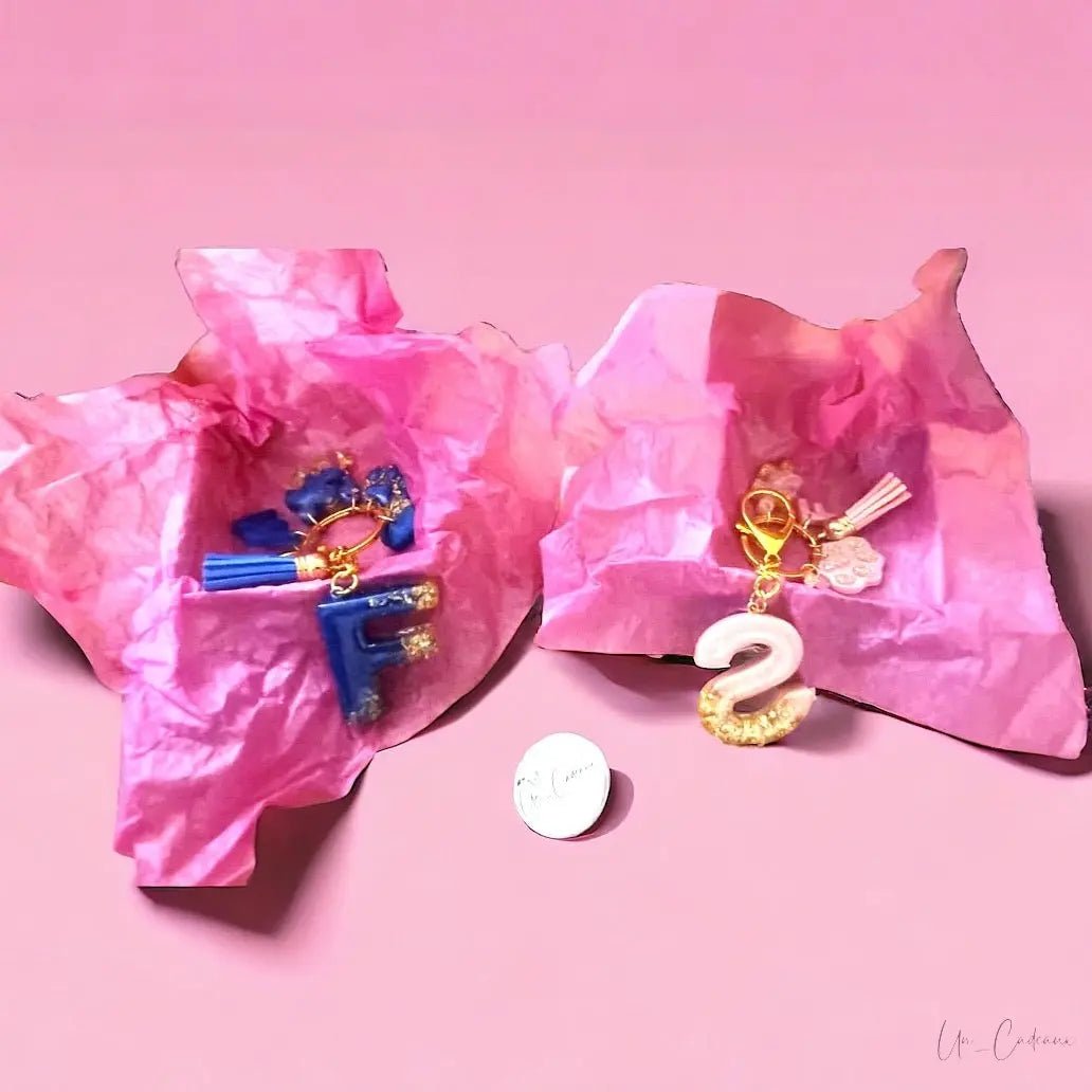 Portachiavi Iniziale - Un_Cadeaux