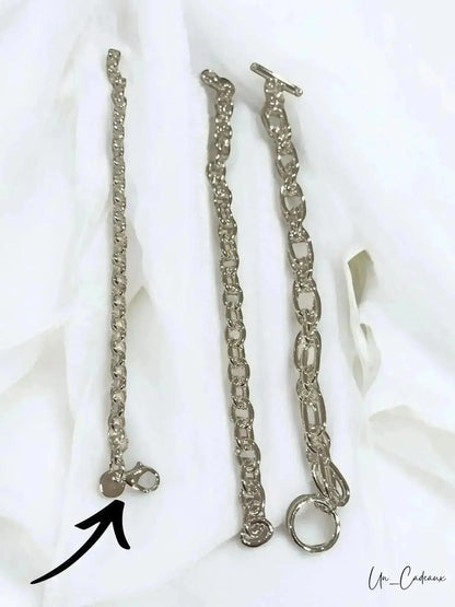 Bracciali in Argento con Ciondoli in Resina Fatti a Mano - Un_Cadeaux