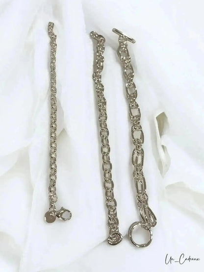 Bracciali in Argento con Ciondoli in Resina Fatti a Mano - Un_Cadeaux