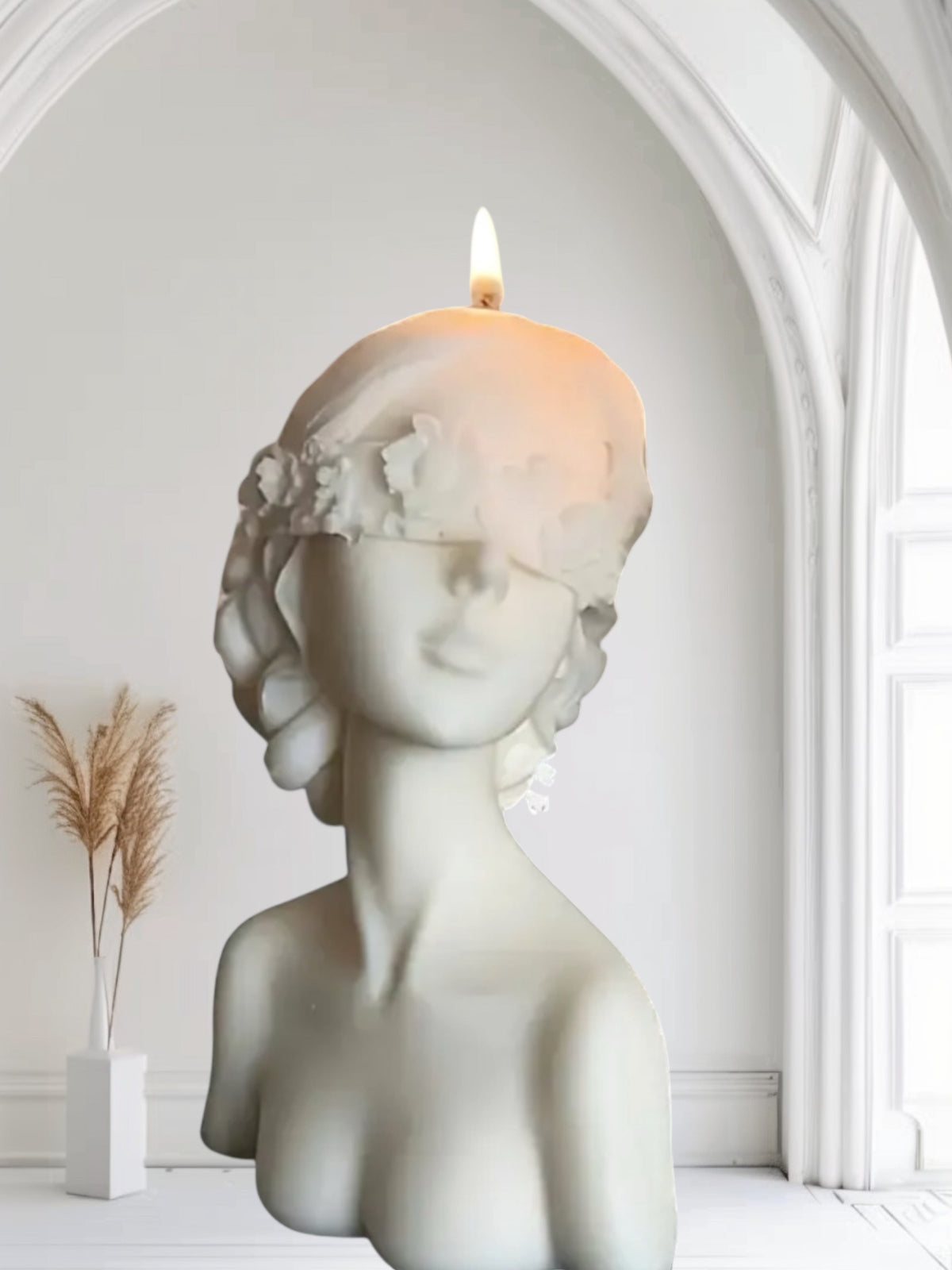 Esempio di bomboniera Candela Athena
