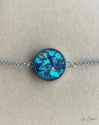 Bracciale turchese e argento - Un_Cadeaux